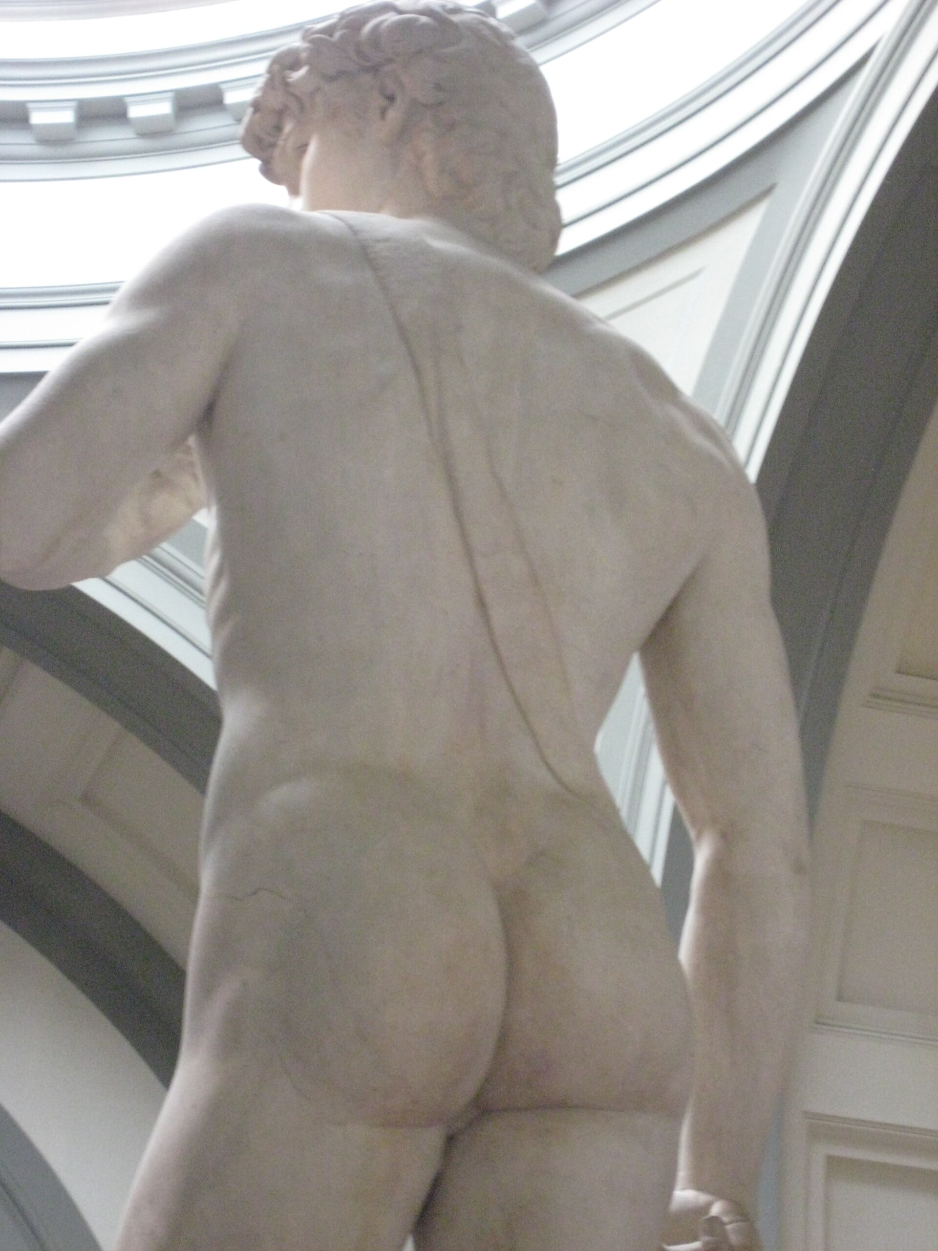 Michelangelo's David at the Accademia Gallery